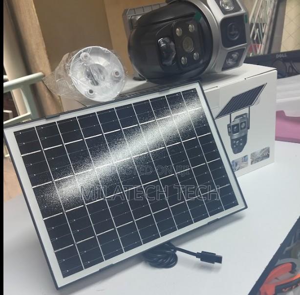 V380 Dual Lens 4g Sim Card Camera Solar Wifi