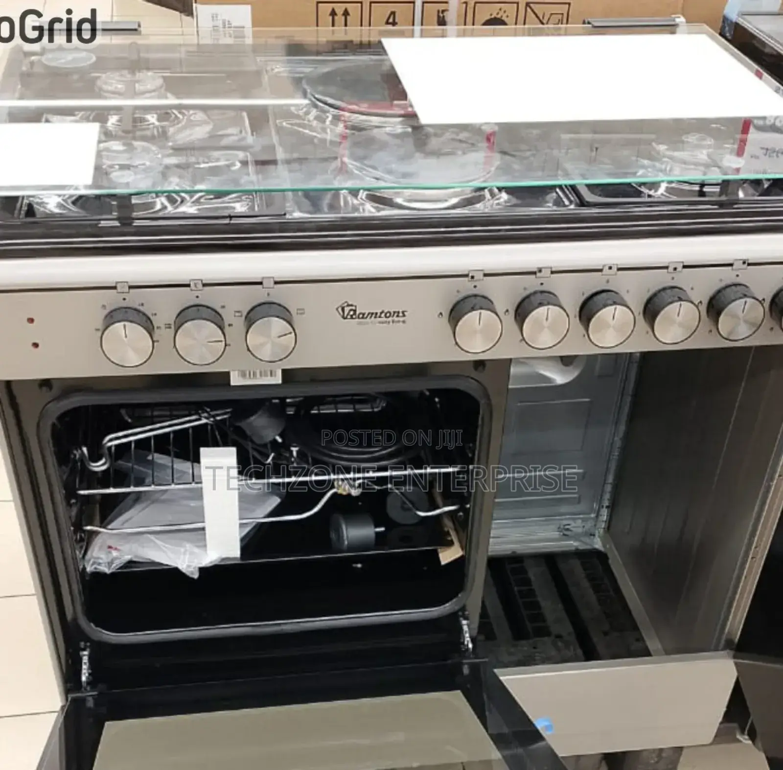 Ramtons Rf/496 4g+2e 60x90cm Cooker With Electric Oven 