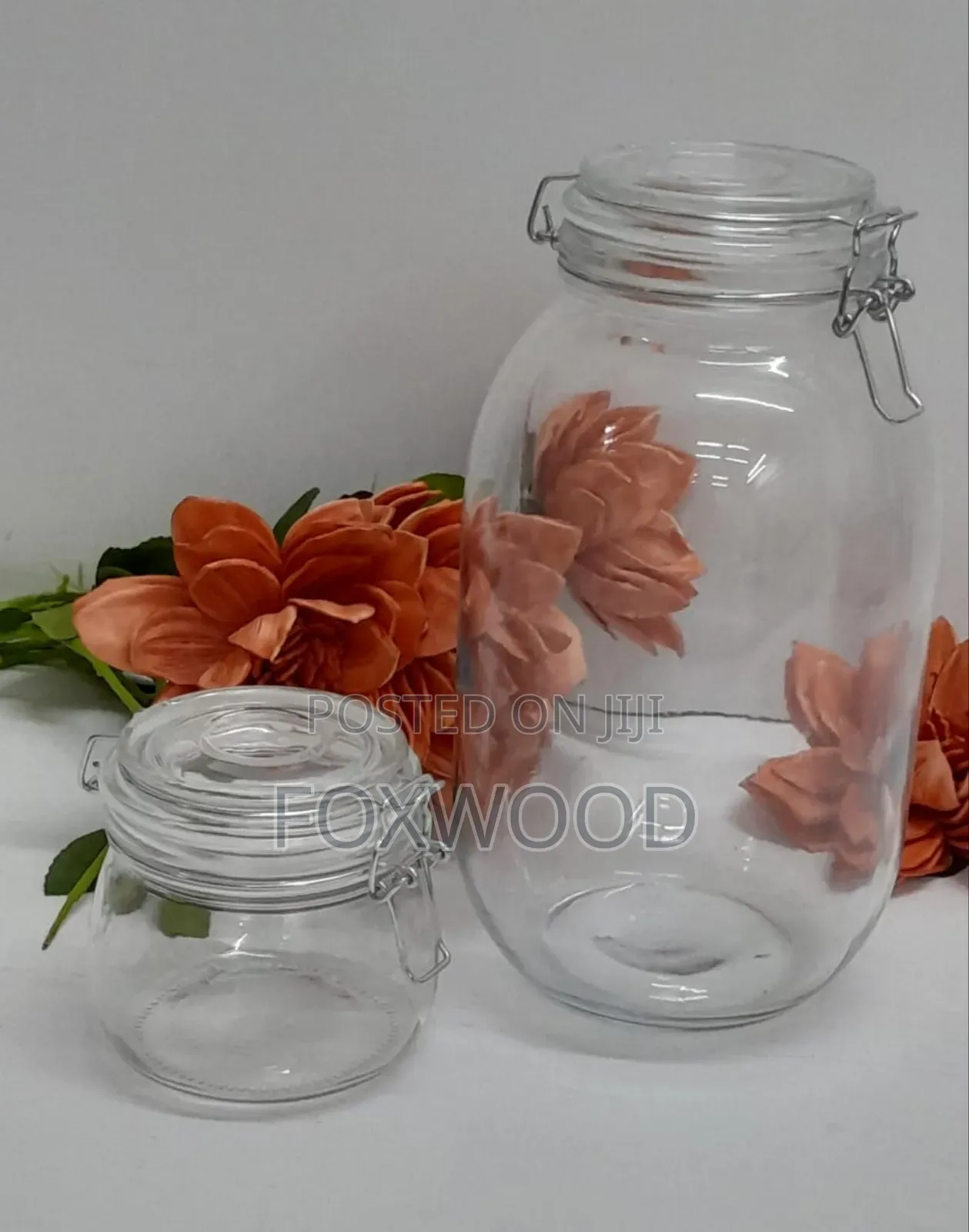 Airtight Storage Clip Top Jars Available