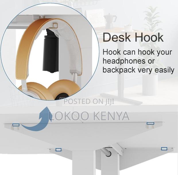 Office Desk : Compact Motorized Sit-Stand Desk – 1.4m - thumbnail 2