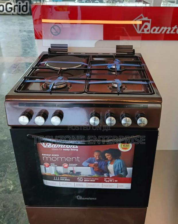 Ramtons Rc/605 3g+1e 60x60cm Standing Cooker - main view