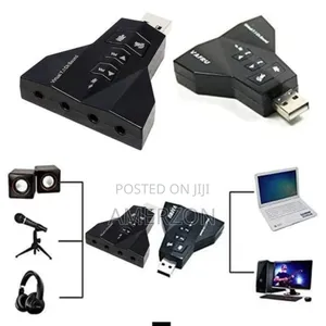 Usb to 3.5mm External Sound Card Adapter