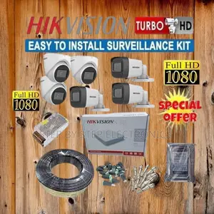 Ir Capability Hikvision 6 1080p CCTV Cameras Full Package