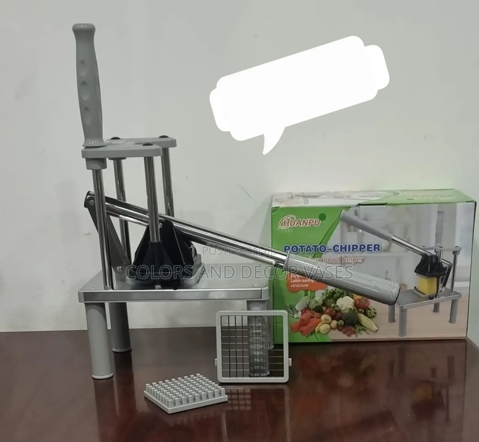 High Quality Good Helper Huanpu Heavy Duty Potato Chipper