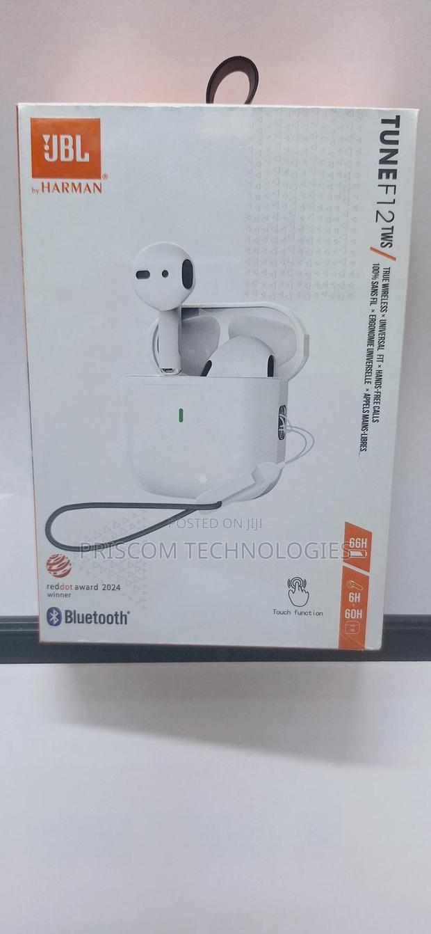 JBL by Harman Earbuds Headphones Tune F12 TWS Bluetooth