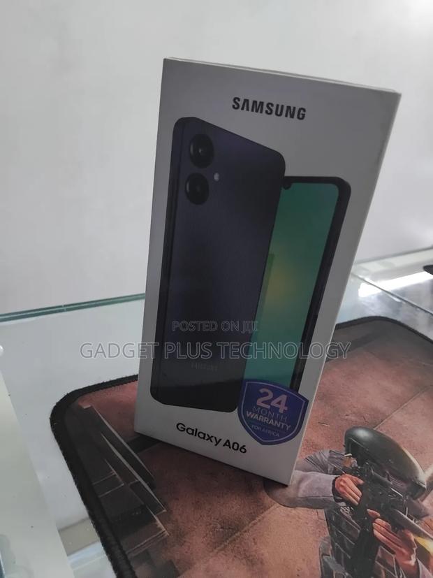 New Samsung Galaxy A06 128 GB Black - main view