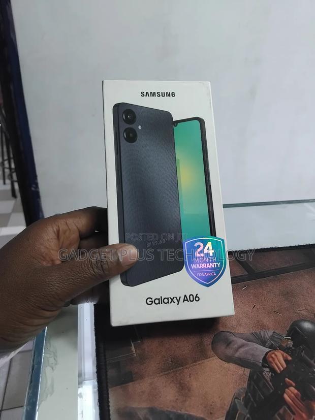 New Samsung Galaxy A06 128 GB Black - thumbnail 4