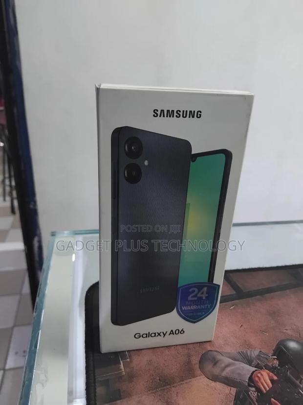 New Samsung Galaxy A06 128 GB Black - thumbnail 5