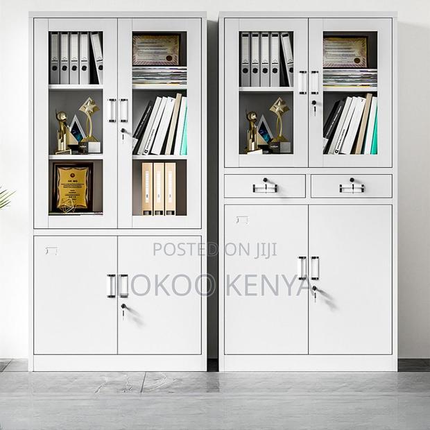 Office Cabinet : Modish Steel Office Console Cabinet