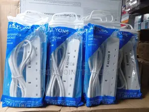 Extension Socket, Ailyons 4 Ways (White)