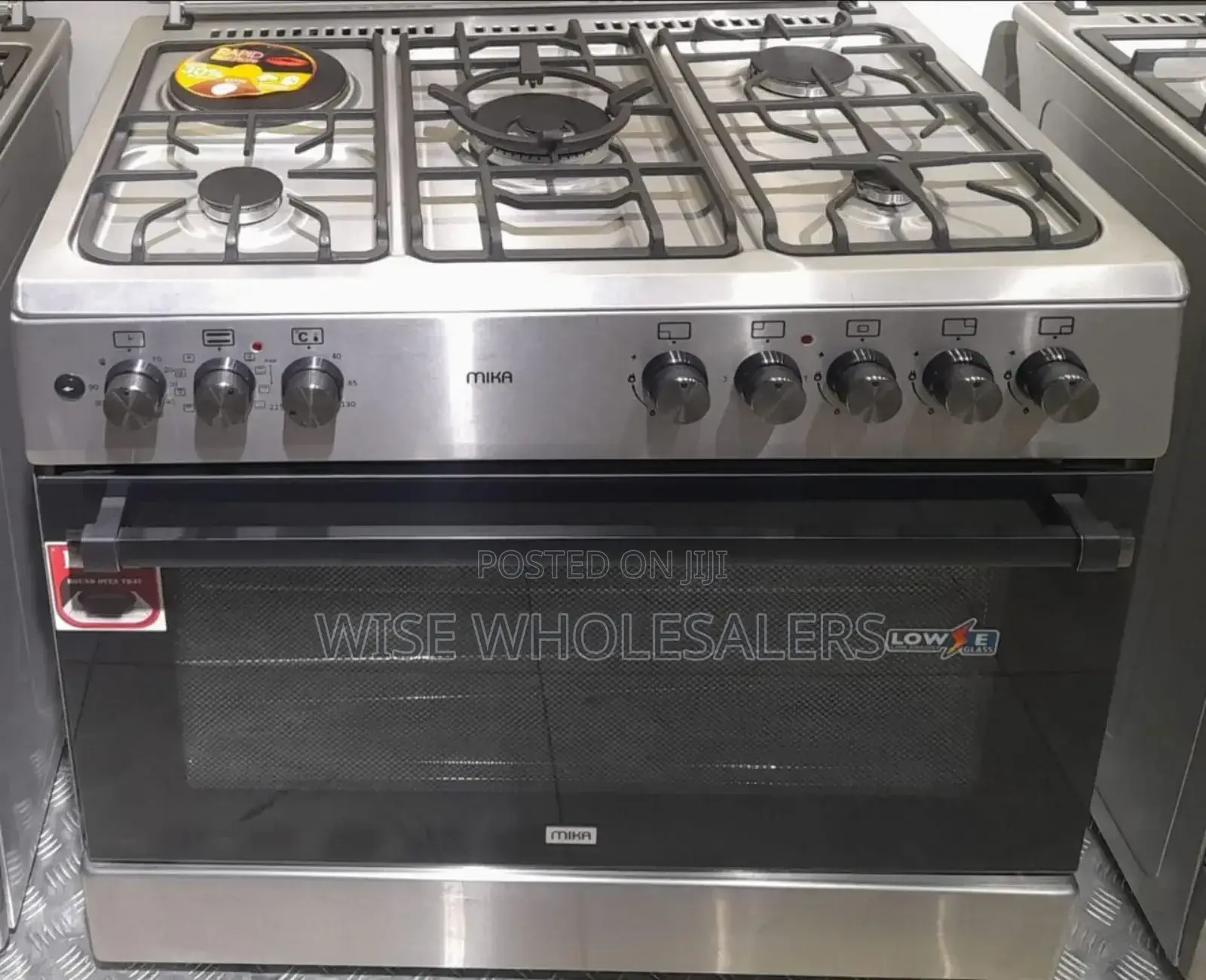 *Mika Standing Cooker, 90cm X 60cm, 4 Gas Pool Jet Burners