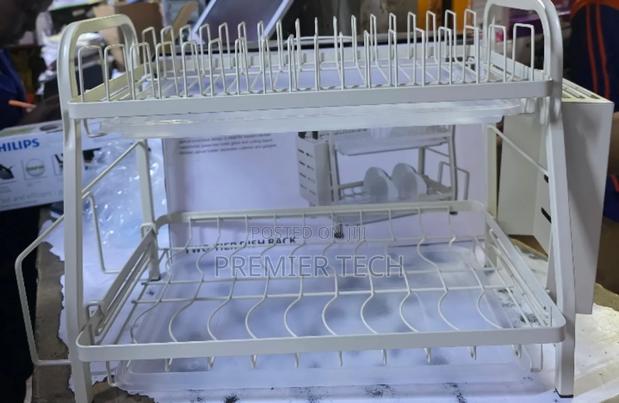 2 Tire Dishrack White