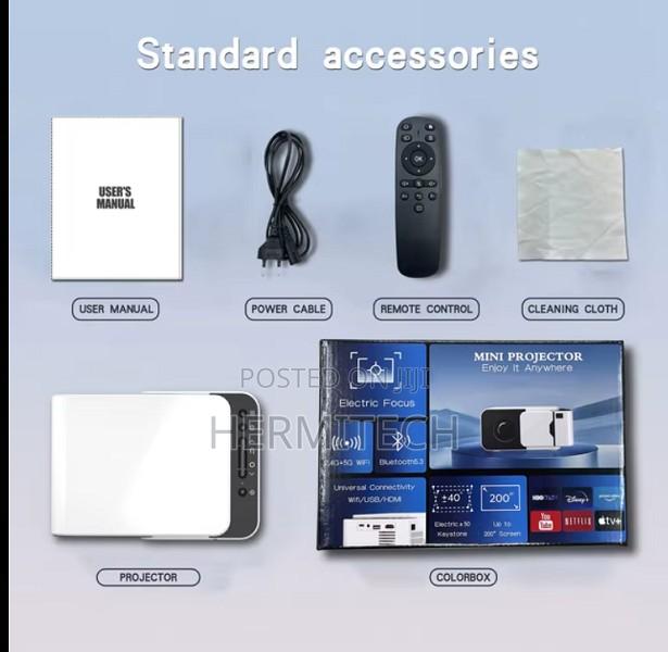 Mini T5 Ultralight Super Small Size Super Led Projector - main view