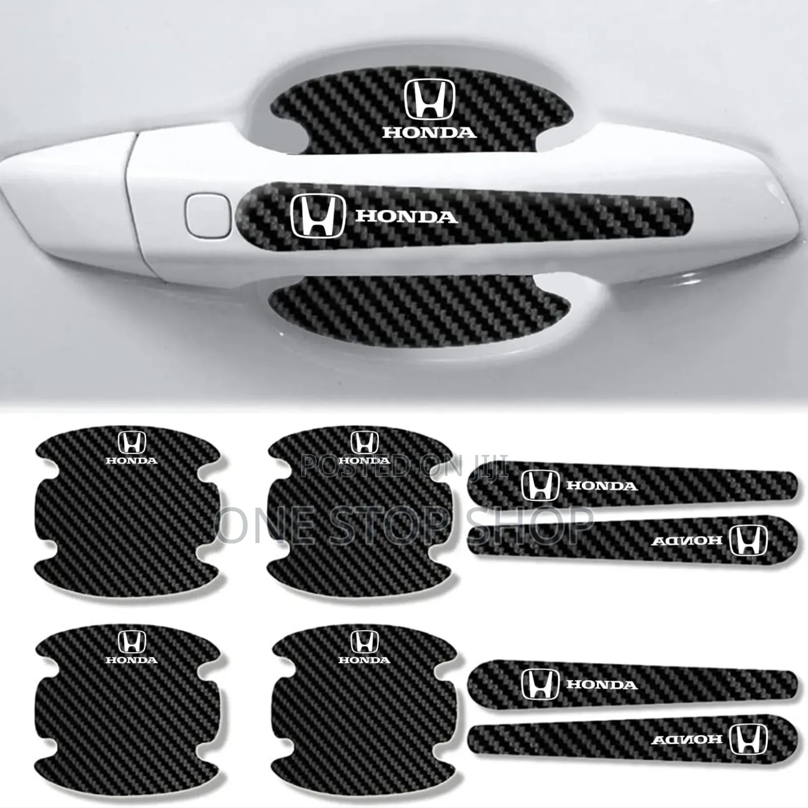 8ocs Honda Labelled Door Bowl+Handles