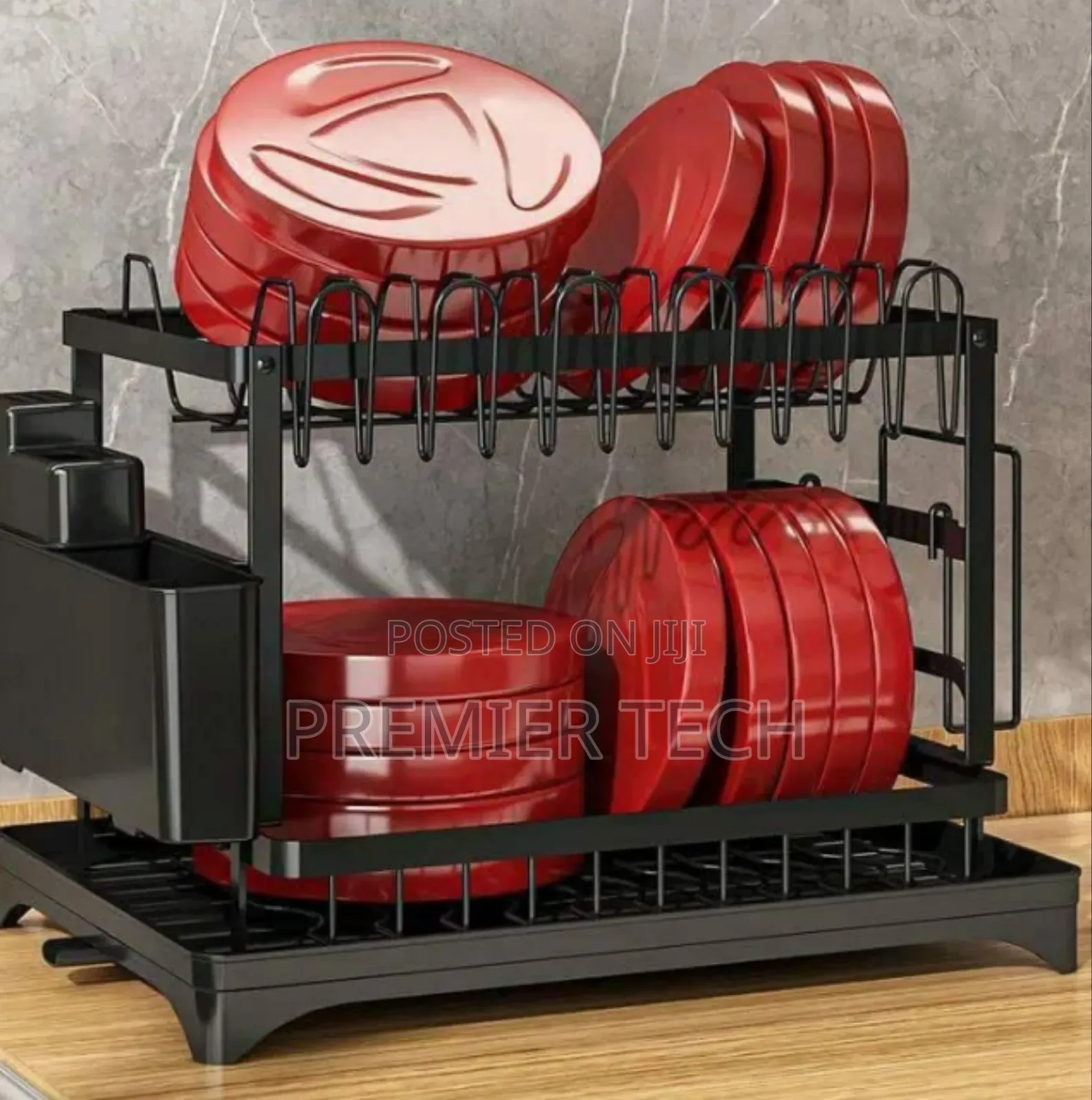 Classy High Quality 2 Tier Dish Rack