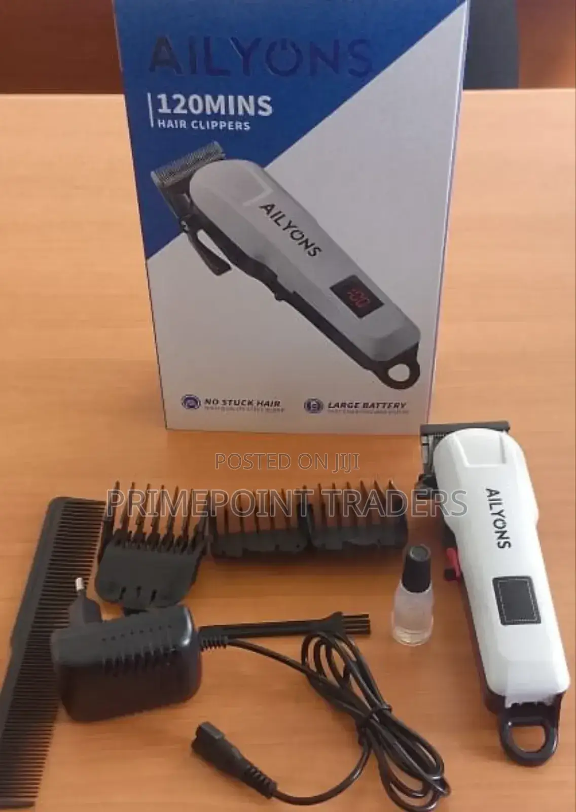 Ailyons Hair Clipper/ Trimmer (Rechargeable Shaver) 120mins