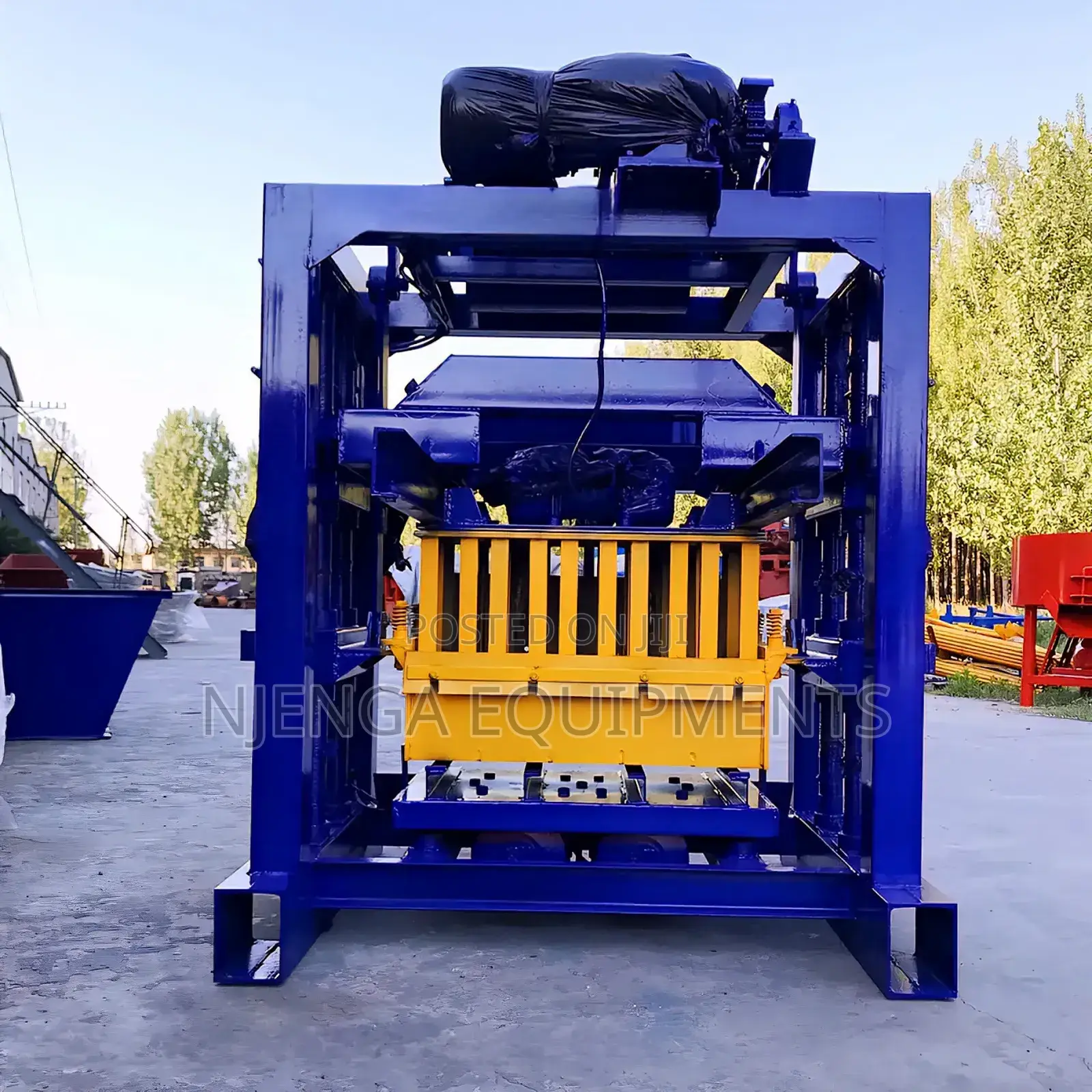 Concrete Block Paver Making Machine