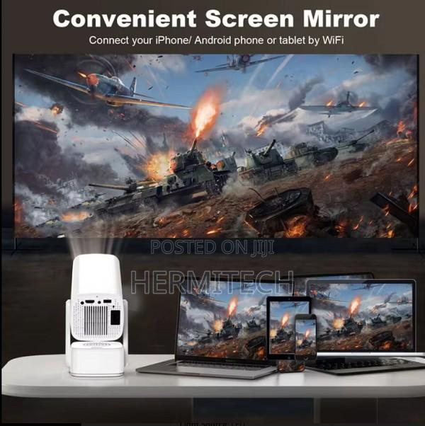 Portable Wifi Projector Screen Mirror Projector - thumbnail 4