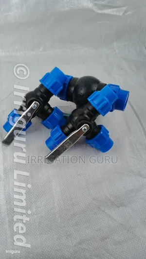 3-Way Hdpe Compression Ball Valve for Irrigation 25mm