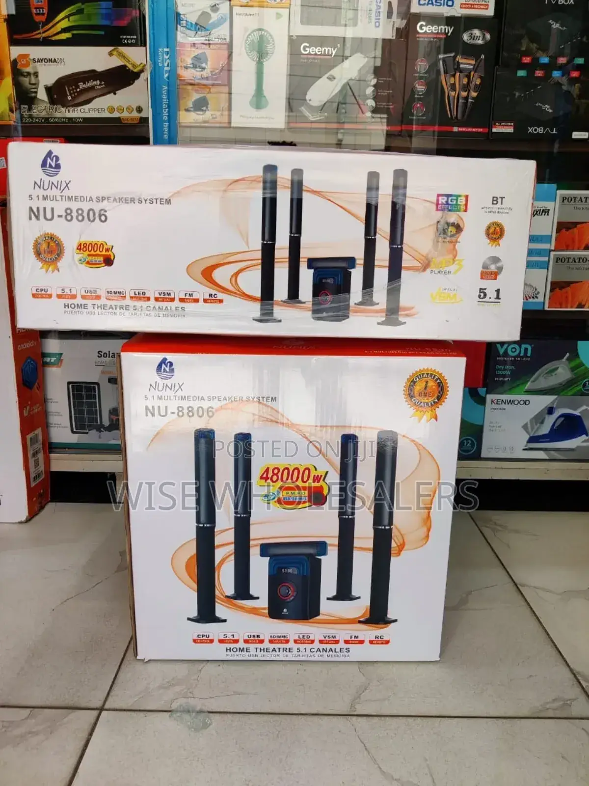 *Nunix Woofer 5.1 Nu- 8806