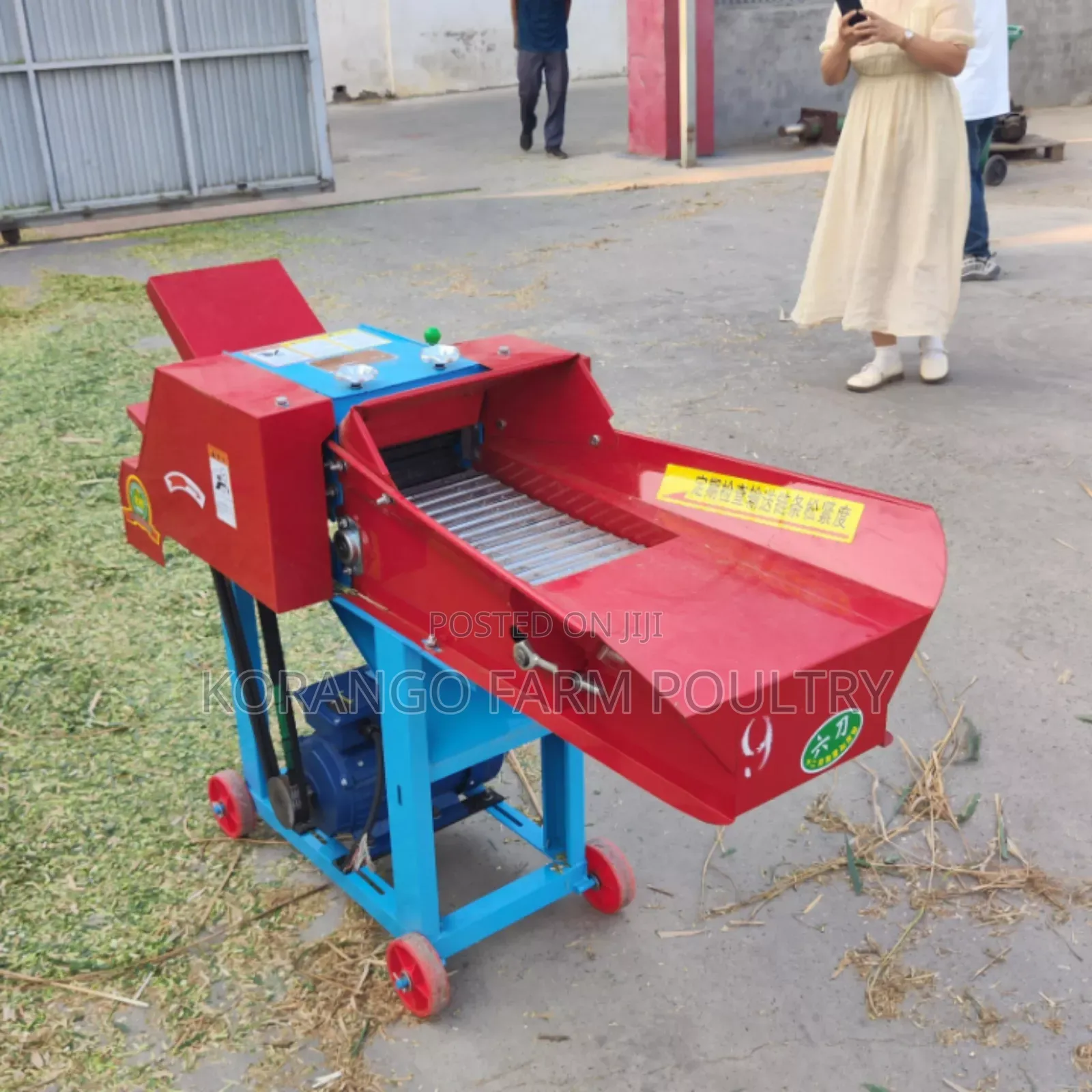 High Speed Electric Silage Chaffcutter