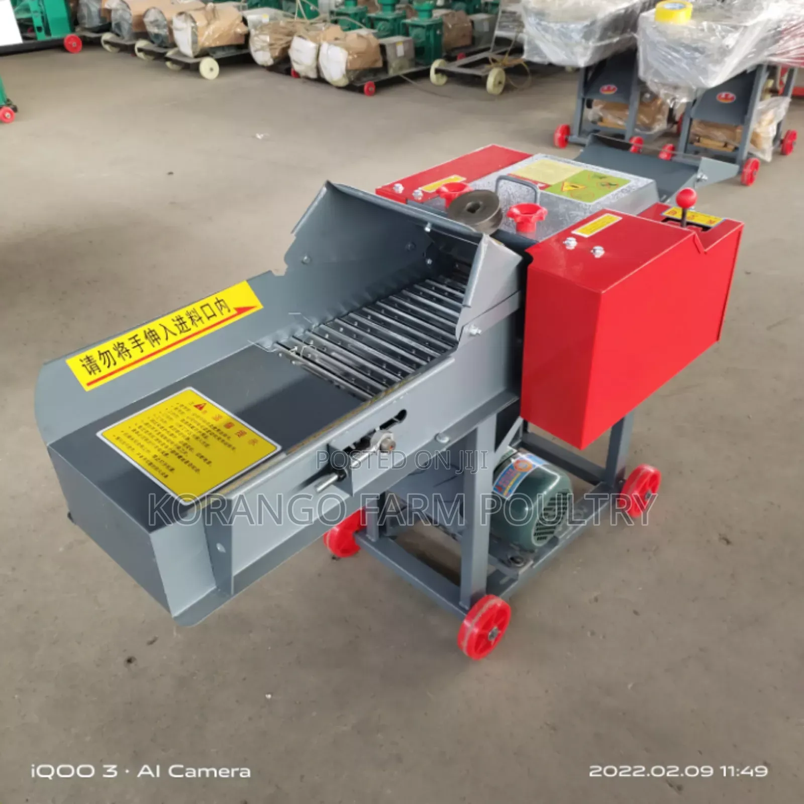 High Speed Electric Silage Chaffcutter