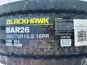 265/70r19.5 Blackhawk B.A.R26 All Position Tyre