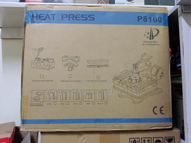 8-in-1 Heat Press Machine P8100 Heatpress 8-in-1