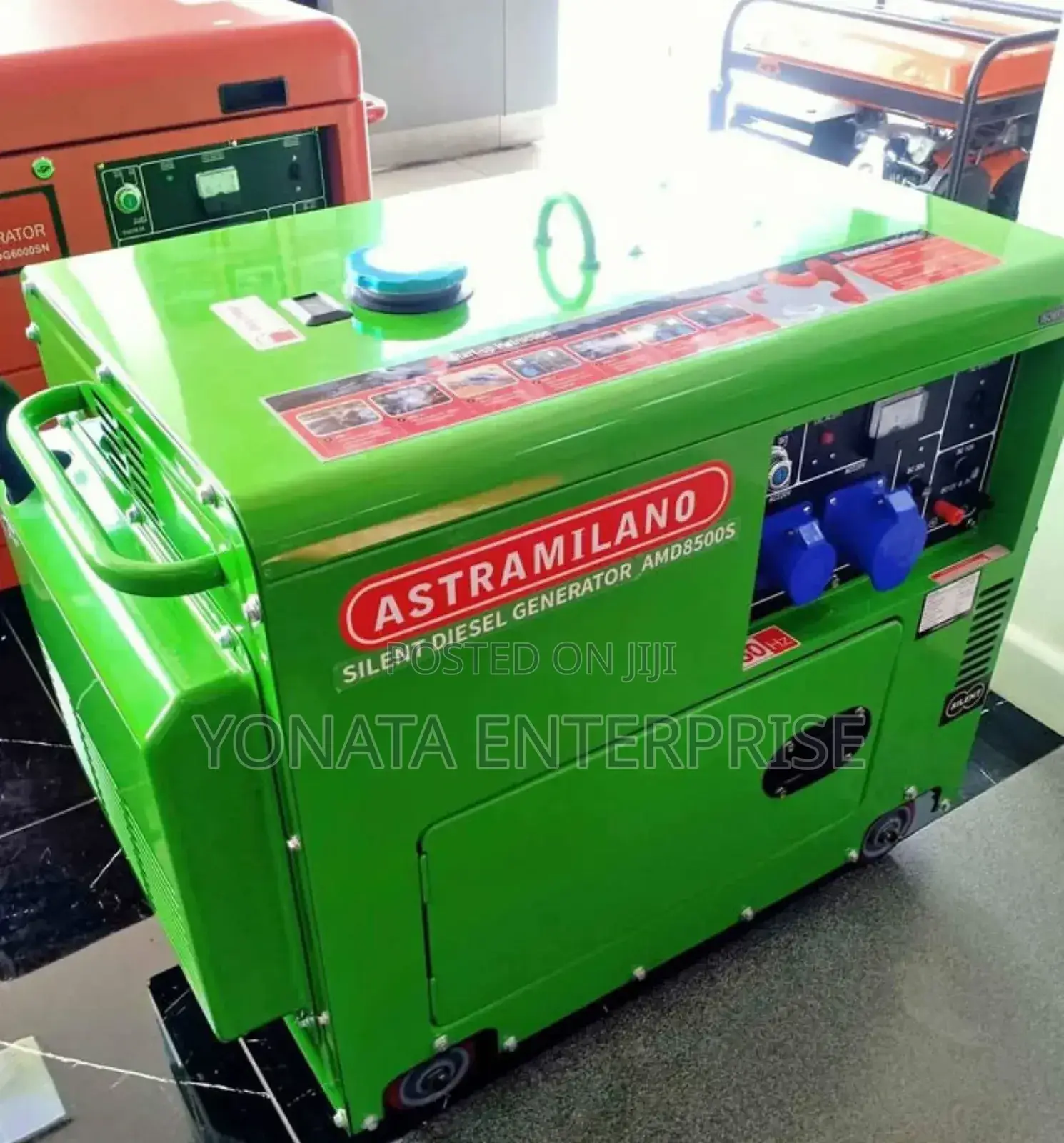 7 5kva Silent Generator (Closed Astramilano Brand)