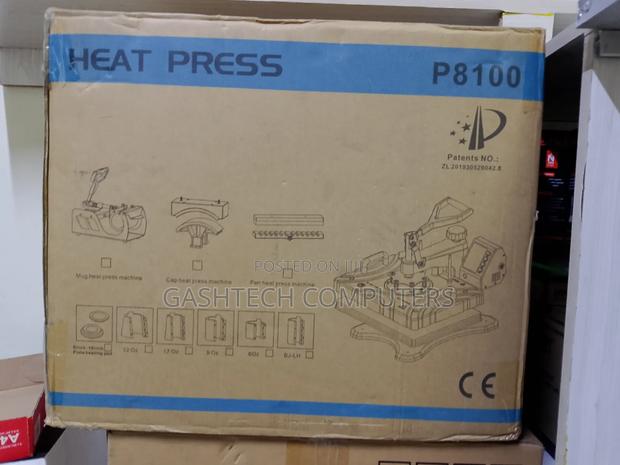 P8100 Heat Press 8-in-1 Printing Machine - main view