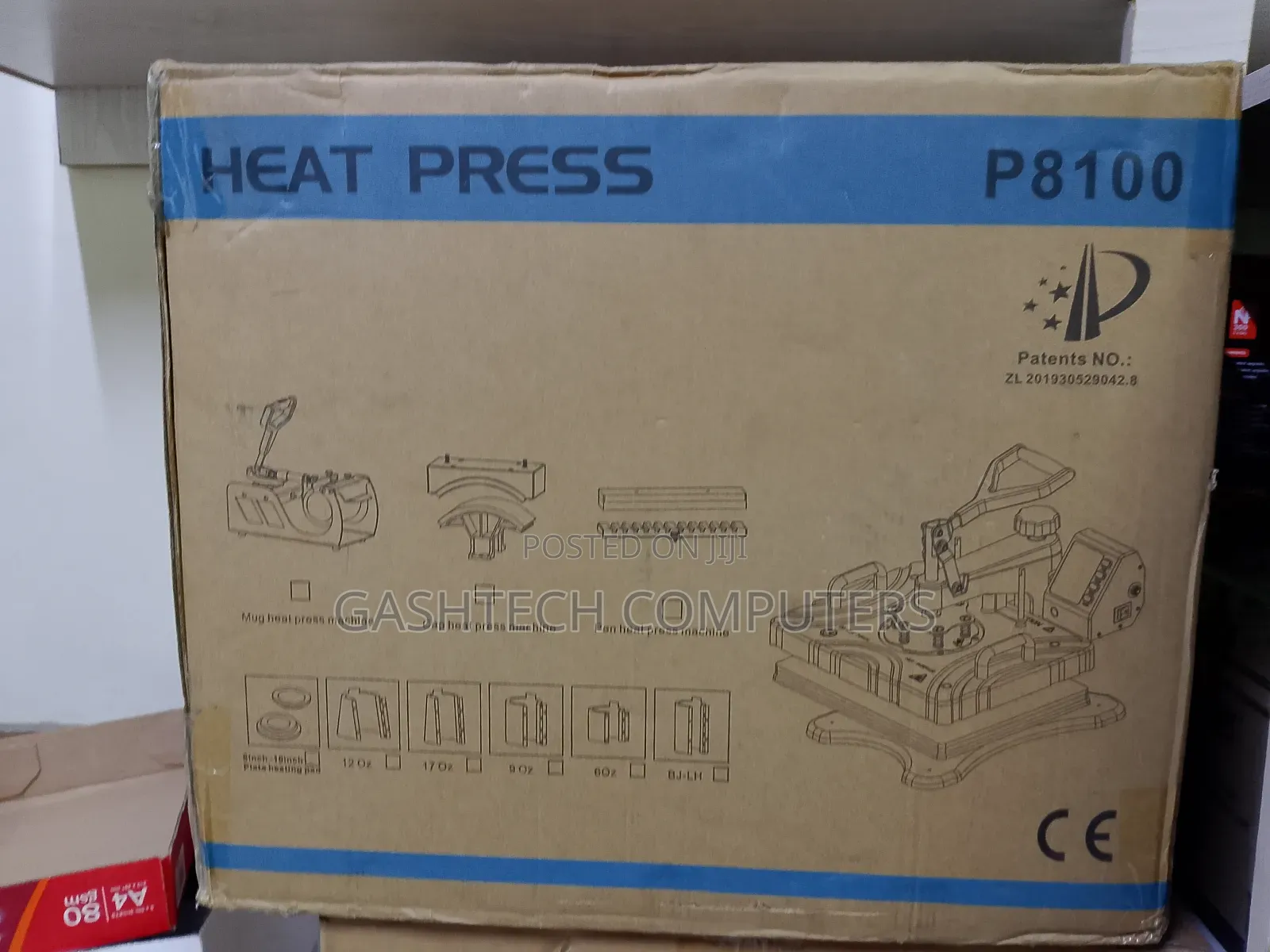 P8100 Heat Press 8-in-1 Printing Machine