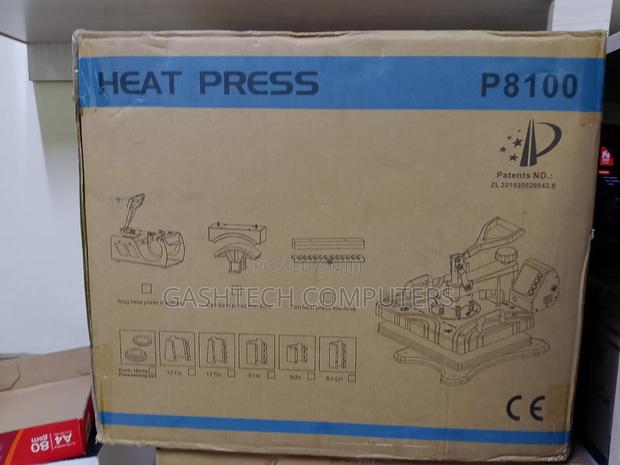 P8100 Heat Press 8-in-1 Printing Machine - thumbnail 3