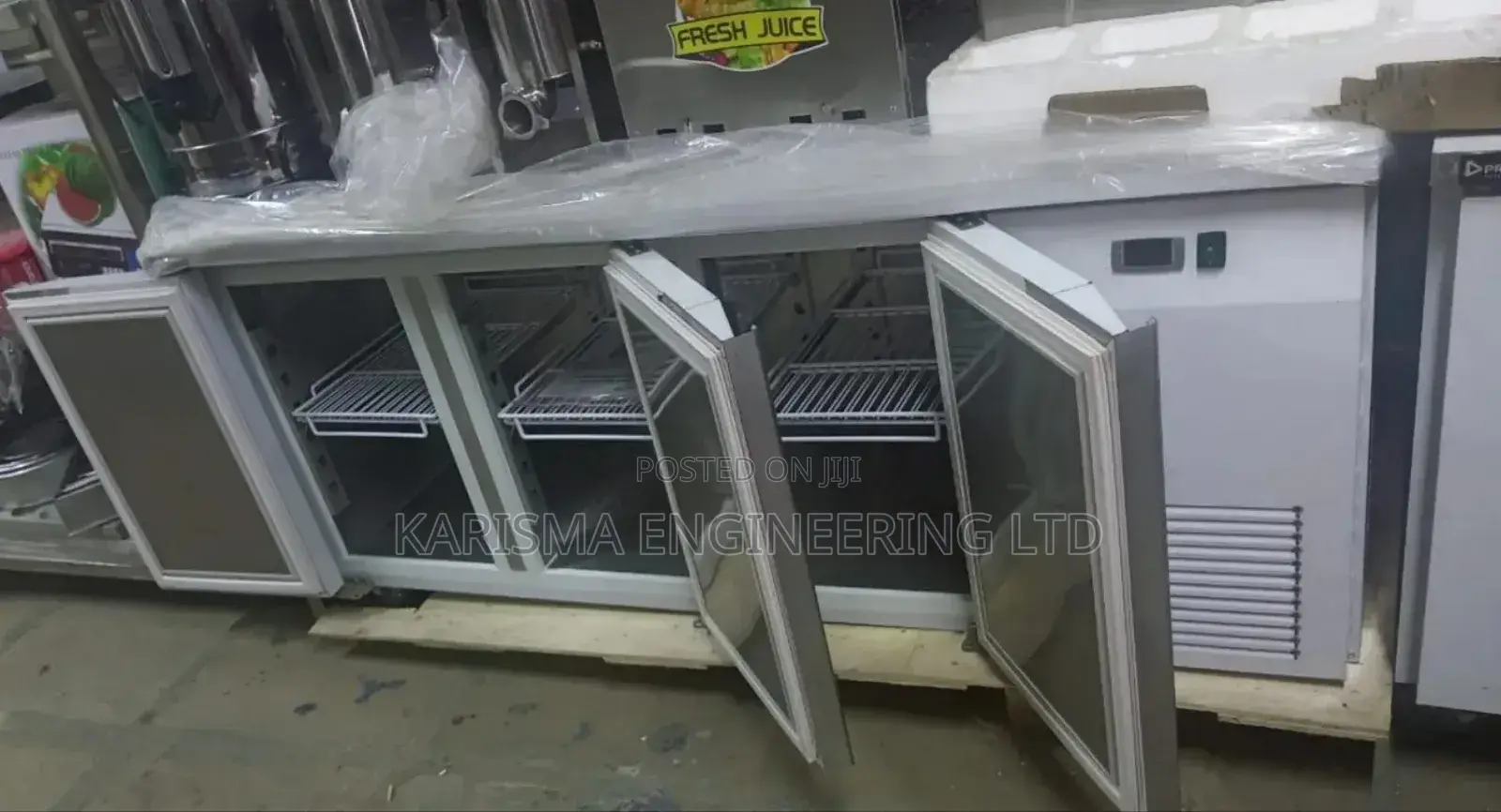 3 Door Under Counter Chiller