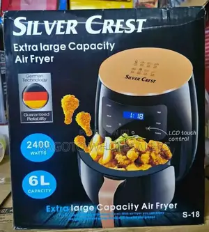 6litres Silvercrest Air Fryer /Extra Large Capacity S-18