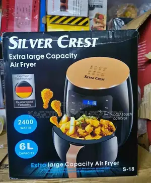 6litres Silvercrest Air Fryer /Extra Large S-18