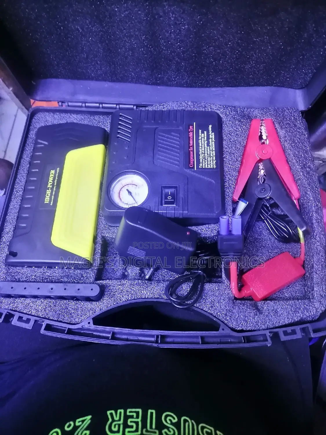 Highly Recommend 12v Car Jam Starter With Air Compressor