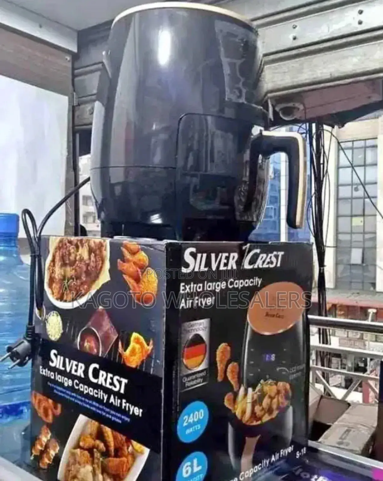6litres Silvercrest Air Fryer /Extra Big Capacity S-18