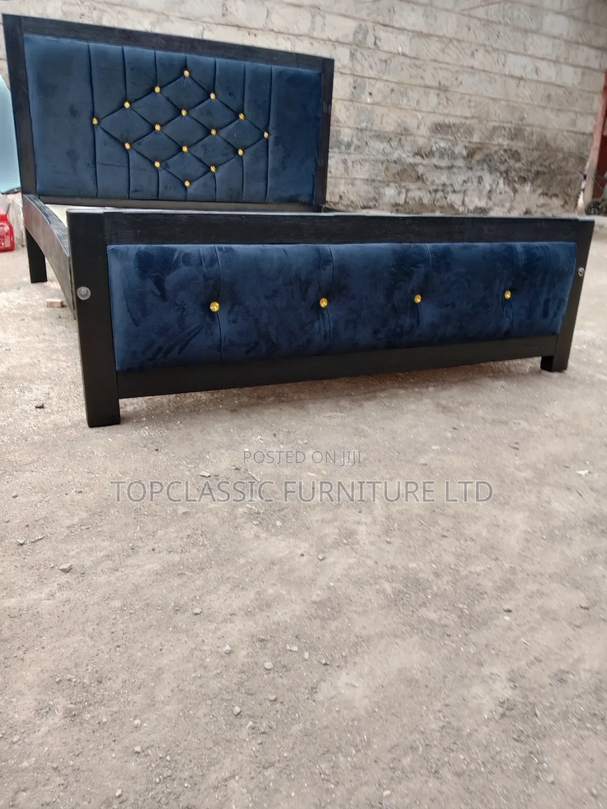 Dark Blue 5x6 Bed