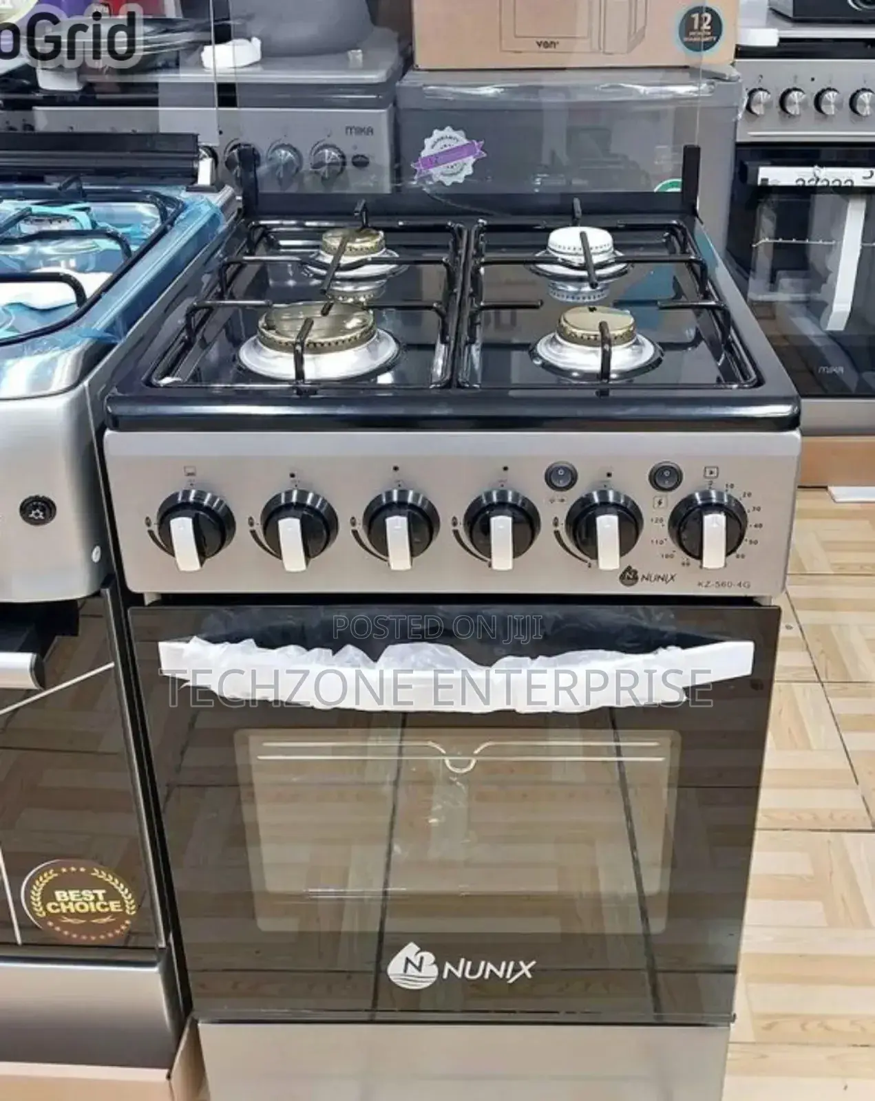 Nunix Kz560-Go 50x55cm Full All Gas Cooker