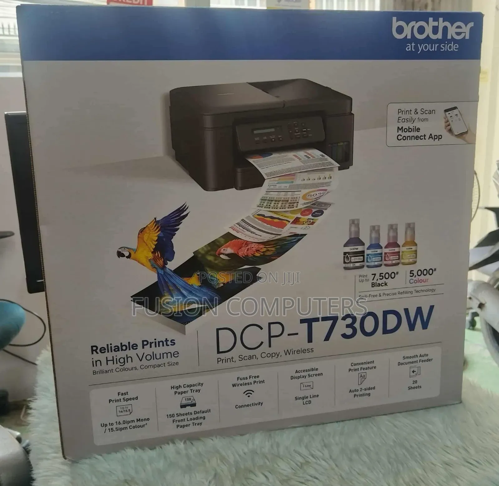 Brother DCP-T730dw Ink Tank Printer