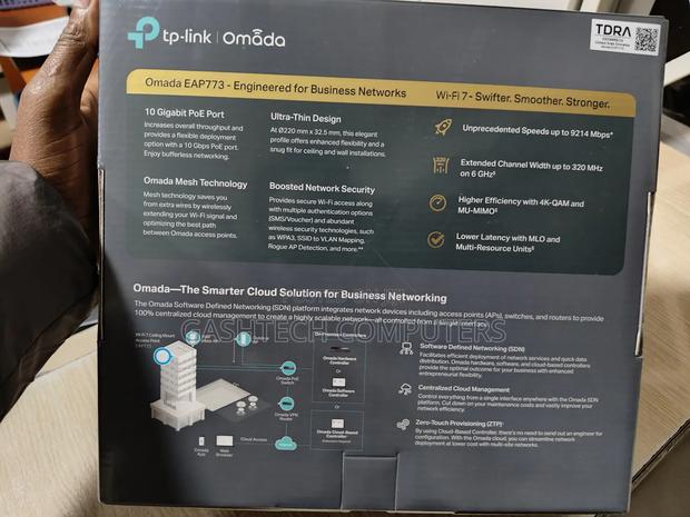 Tp-Link Ceiling Mount Wi-Fi 7 Access Point - Tl-Eap773 - thumbnail 2