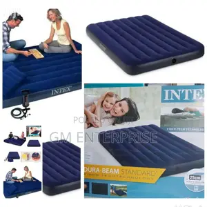 Intex Inflatable Mattress With Free Pump -4 by 6