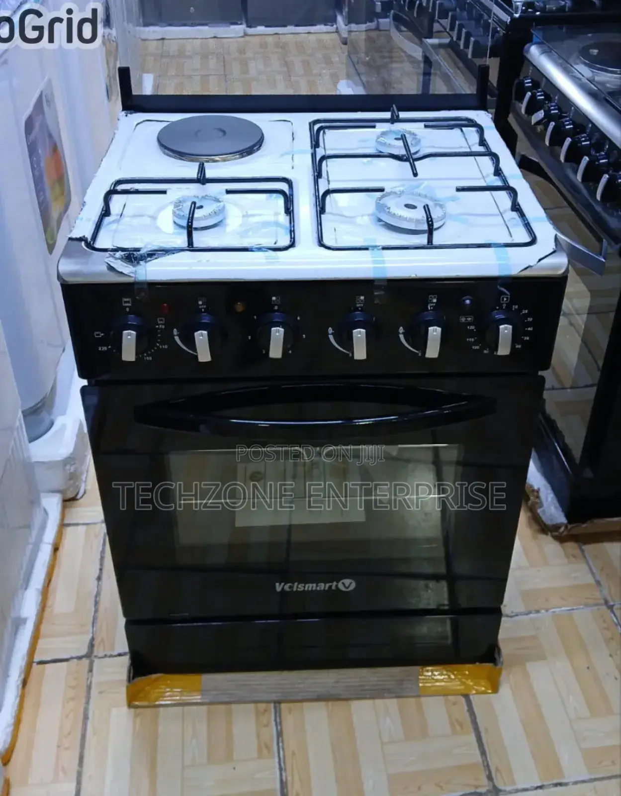 Volsmart 60*60 3 Gas + 1 Electric Cooker Auto Ignition