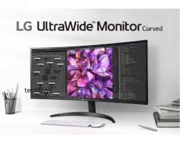 Lg 34 Inch Curved Ultrawide QHD (3440x1440) 60hz, Lan (Rj-45 - main view