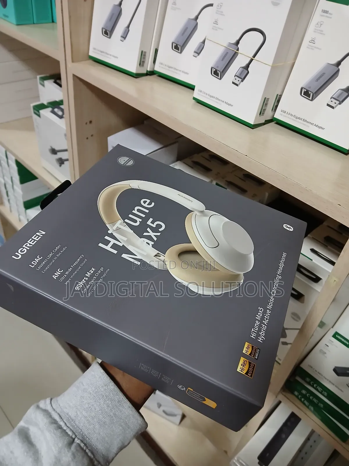 Ugreen Hitune Max 5 Hybrid Active Noise-Canceling Headphone