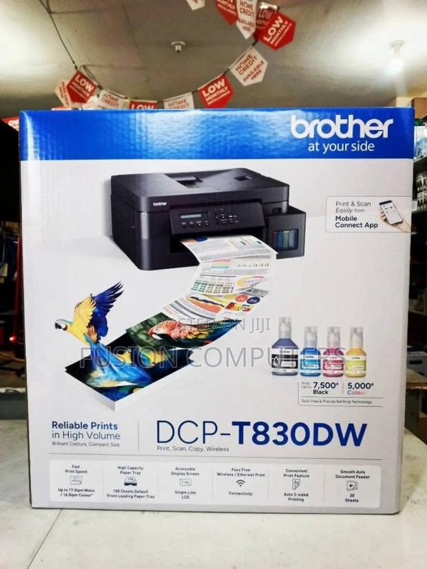 Brother DCP-T830dw Ink Tank Printer - main view