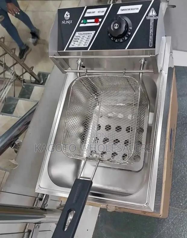 Nunix Single 6litres Deep Fryer/Chips Fryer N6l
