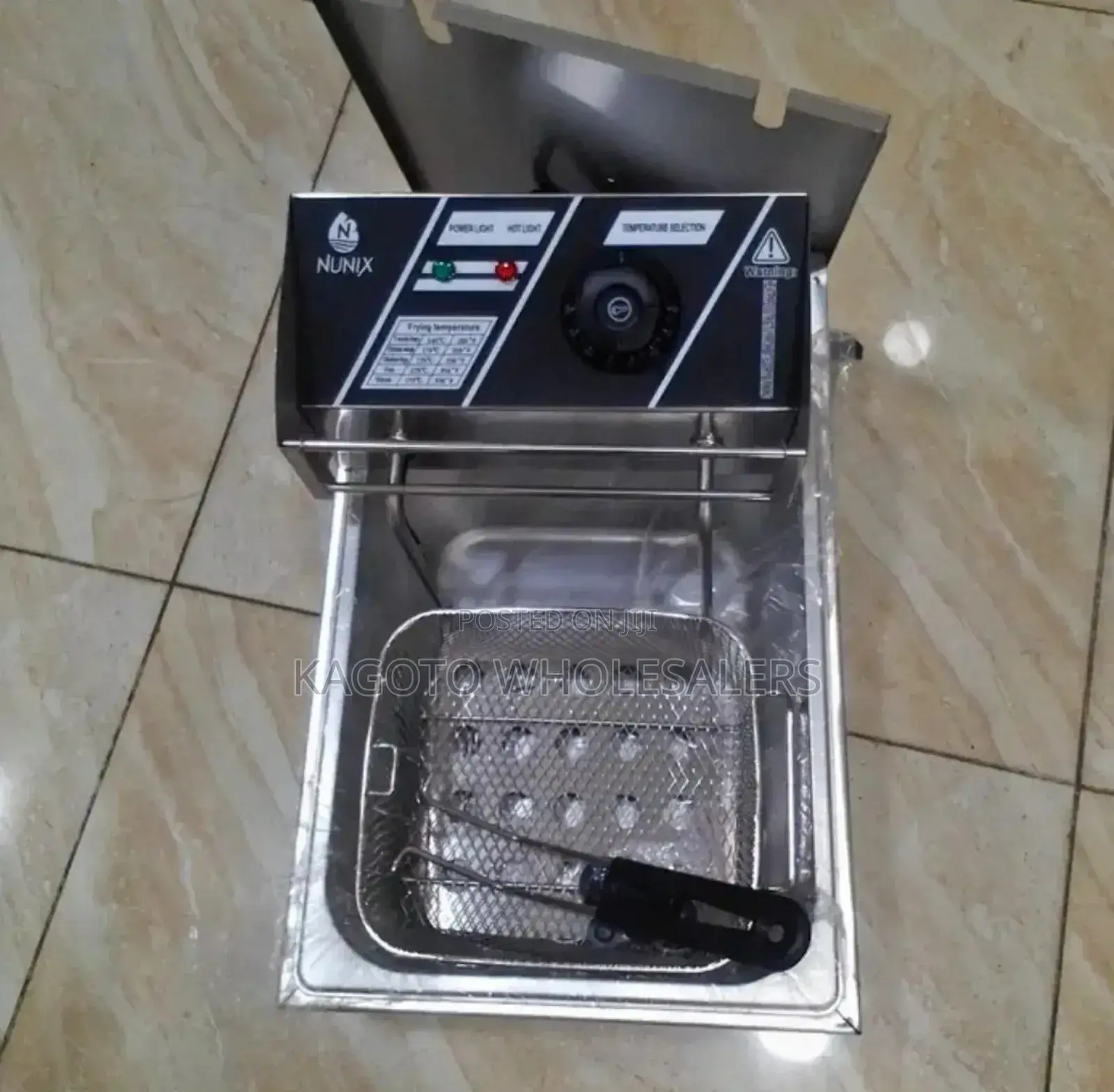 Nunix Single Deep Fryer/Chips Fryer N6l