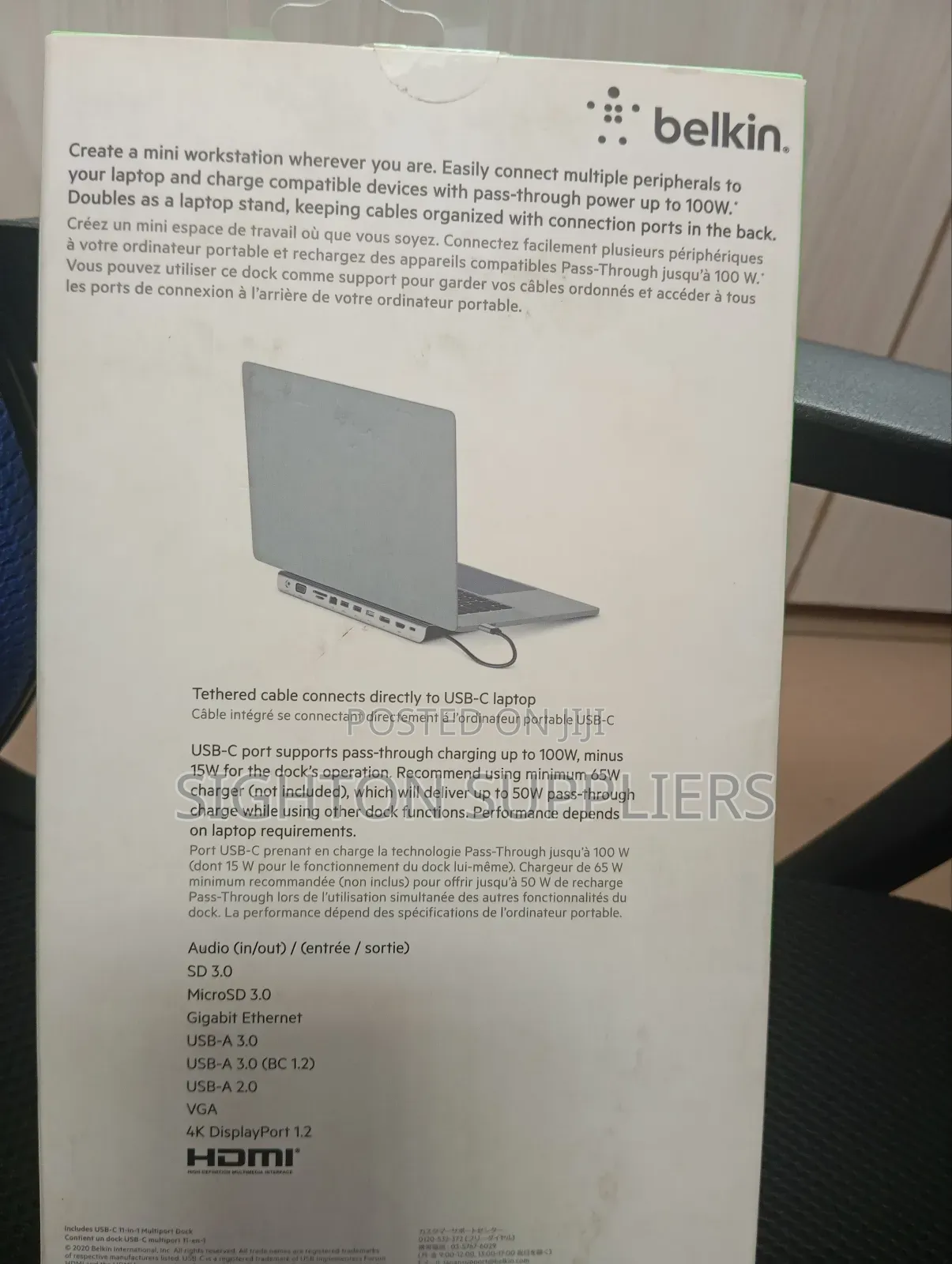 Belkin Usb C 11 in 1 Multi Port Dock