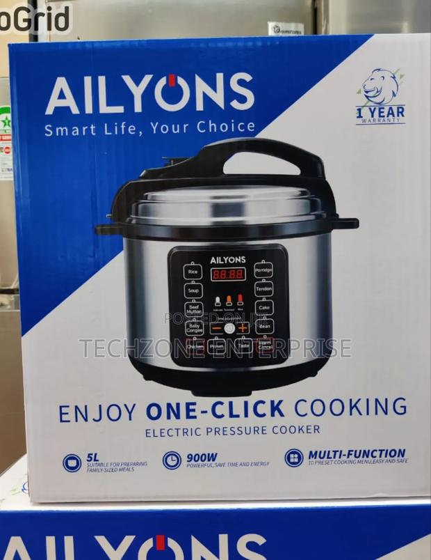 Ailyons (Ls-A1) 5 Litres Electric Pressure Cookers